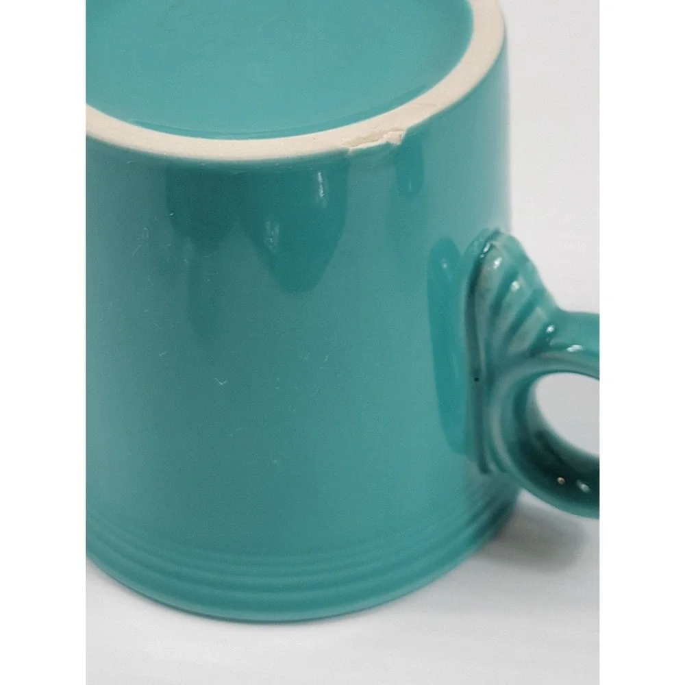 Fiestaware turquoise coffee